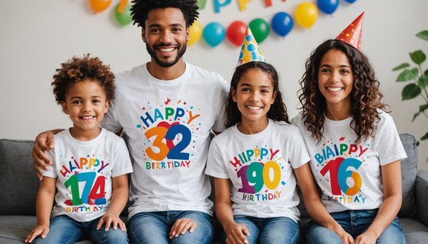 Tee shirt anniversaire : idées et personnalisations incontournables